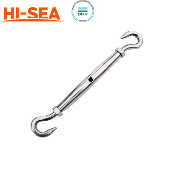 Hook & Hook Closed Body Stainless Steel Turnbuckle